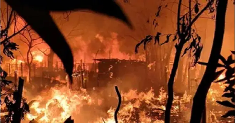 ইন্দোনেশিয়ায় বৃদ্ধাশ্রমে আগুন